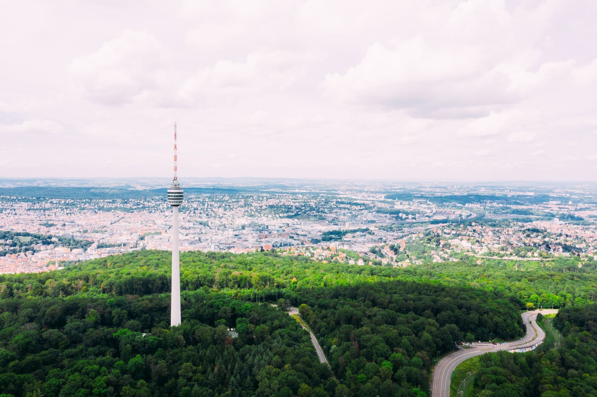 A picture of a city