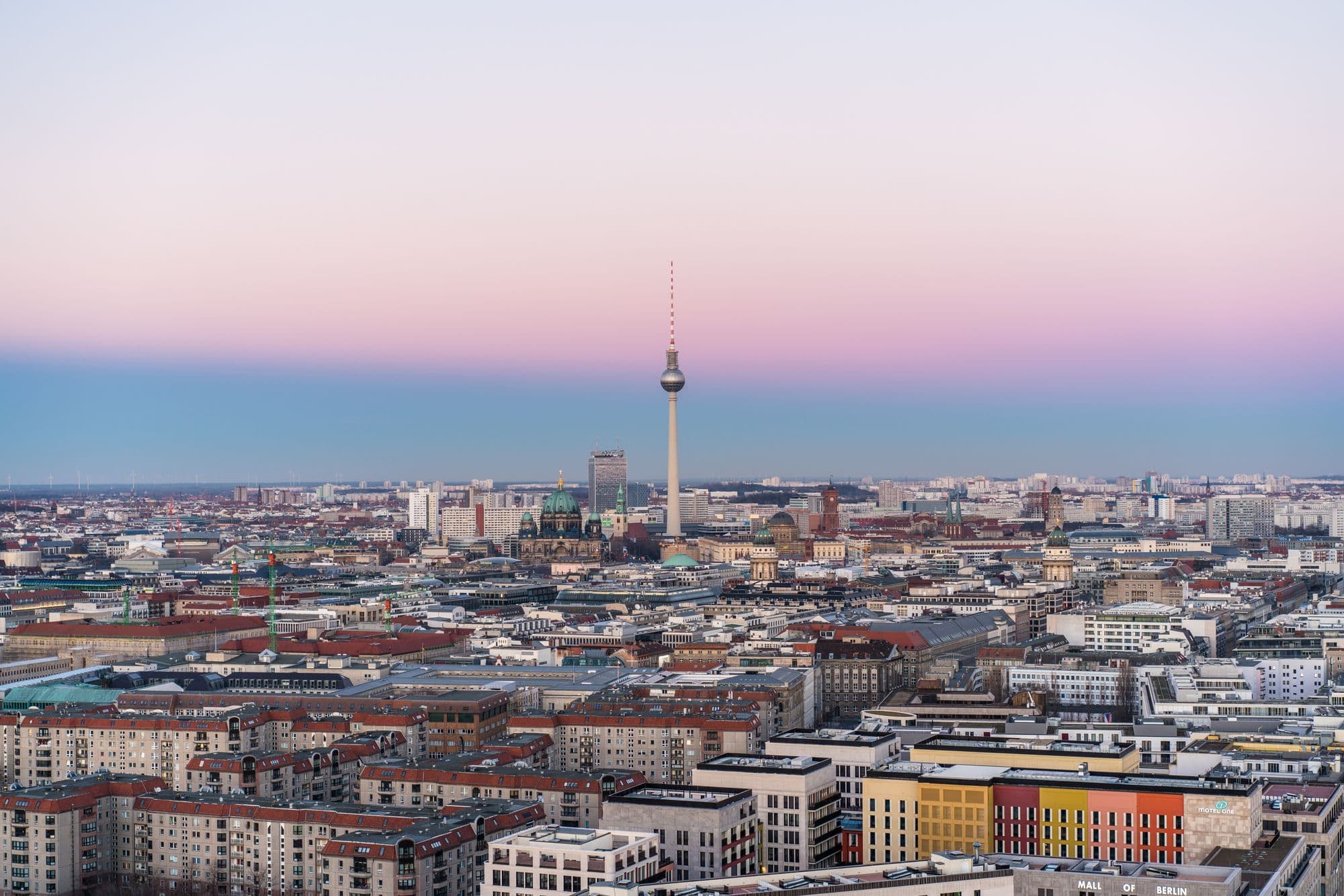 A picture of a city